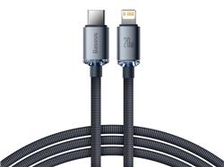 Baseus Crystal Shine Series Fast Charging Data Cable Type-C to Lightning, 20W, 1.2m, Black