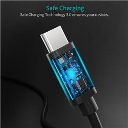 CHOETECH USB C Cable, CHOETECH 3A USB-C To USB-C Cable 3.3ft (1m)