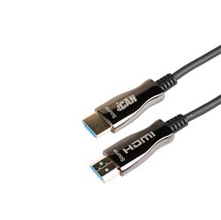 iCAN HDMI 2.0 AOC Cable, 4K@60Hz, Male to Male, 15M, Black(Open Box)