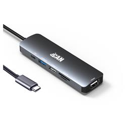 iCAN Type C 6 In 1 USB 3.0 Type C Adapter