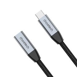 Choetech 100W Type-C female to Type-C male extension cable, 2m (6.6ft)