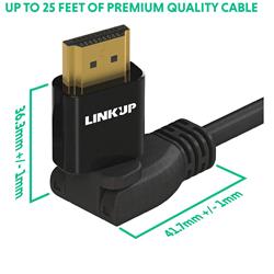 iCAN 360D Swivel HDMI 28AWG Version 2.0 W/Ethernet M/M - 3 ft.