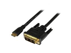 STARTECH Mini HDMI® to DVI-D Cable - M/M - 3m (HDCDVIMM3M)