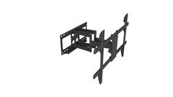 Brateck LPA69-466 Heavy-Duty Steel Full-Motion TV Wall Mount, Screen size 37"-80", Weight Capacity 60 kg/132 lbs, VESA 600x4...