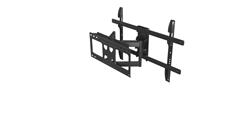 Brateck LPA69-466 Heavy-Duty Steel Full-Motion TV Wall Mount, Screen size 37"-80", Weight Capacity 60 kg/132 lbs, VESA 600x4...