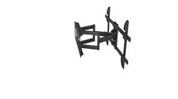 Brateck LPA69-466 Heavy-Duty Steel Full-Motion TV Wall Mount, Screen size 37"-80", Weight Capacity 60 kg/132 lbs, VESA 600x4...