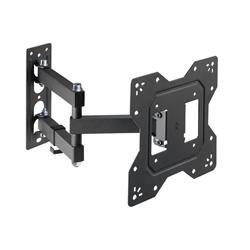 Brateck LPA68-223 Economical Full-Motion TV Wall Mount, Screen size 23"-50", VESA 200x200mm, Weight Capacity 30 kg, Black.(O...