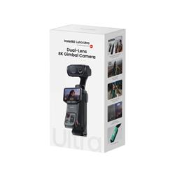 Insta360 Luna Ultra 8K Action Camera Standard Bundle, Cosmic Black