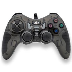 Rii GP500 Gaming Wired Gamepad Controller for PC  (TURB 12 FIRE Buttons 4 AXLS)-Black(Open Box)