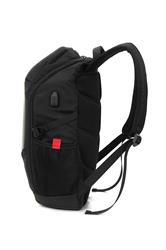 KINGSLONG 17.3" Gaming Backpack with USB Port, Waterproof, Black