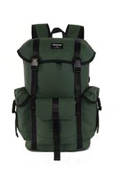 KINGSLONG 15.6" Backpack, Hiking Motorcycle Camping Traveling, Green