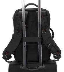 KINGSLONG 15.6" Laptop Backpack with USB Charging Port, Black