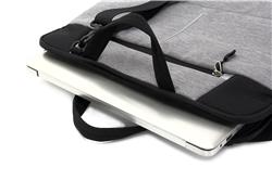 Housse de transport KINGSLONG Slim pour ordinateur portable 15 pouces avec bandoulière