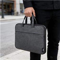 Sacoche mince pour ordinateur portable iCAN 14 pouces avec ouverture frontale à 180°