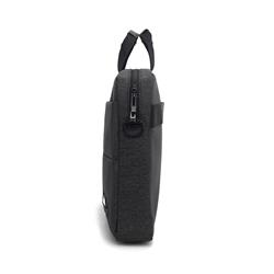 iCAN 15.6" Notebook Messenger Bag, Bubble Soft Case, Grey