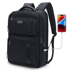 KINGSLONG 15.6" Waterproof Laptop Travel Backpack , Black(Open Box)