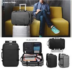 Sac à dos KINGSLONG pour ordinateur portable 17,3 pouces avec port de chargement USB