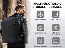 KINGSLONG Sac à dos de voyage pour ordinateur portable 50L