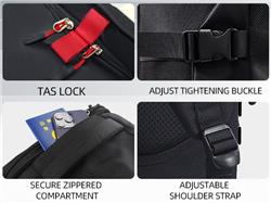 KINGSLONG Sac à dos de voyage pour ordinateur portable 50L