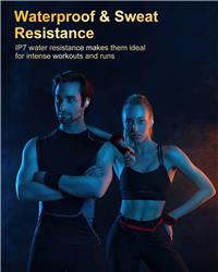 Écouteurs sans fil iCAN MD033-BE avec micro antibruit