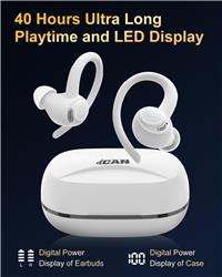 Écouteurs sans fil iCAN MD033-BE avec micro antibruit