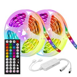 iCAN 9.8FT RGB Strip Light, Remote Control, Music Sync Function