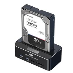 iCAN RSH-338H  2.5" and 3.5" SATA HDD / SSD Docking Station with Memory Card Reader Function for SD/TF