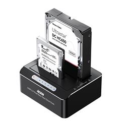 iCAN RSH-DS01 USB 3.0 Dual Bay SATA Hard Drive Dock