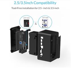 ORICO 6619US3 USB3.0 (5Gbp/s) Docking station for 2.5" & 3.5" HDD&SSD(Open Box)