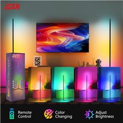 iCAN Smart Corner Floor Lamp,Voice control,Remote Control.