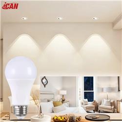 iCAN A19 E26 LED Light Bulbs with Remote, 3000K-6000K Dimmable.