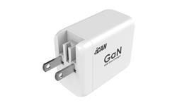 iCAN 65W 3-Port GaN PD Charger, 2xUSB-C & 1xUSB-A(Open Box)