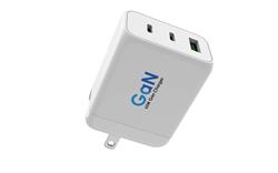 iCAN 65W 3-Port GaN PD Charger, 2xUSB-C & 1xUSB-A(Open Box)