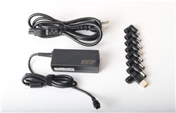 iCAN 45W Universal Laptop Charger with 8 DC Tips