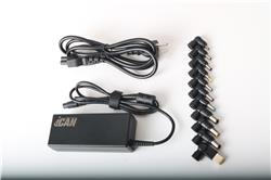 iCAN 90W Universal Laptop Charger with 11 DC Tips