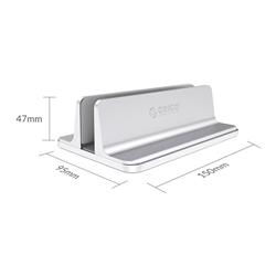 ORICO SE-S09 Aluminum Vertical Laptop Stand Dock Holder, Space-Saving Upright Storage for All Mac Book and Laptops.(Open Box)