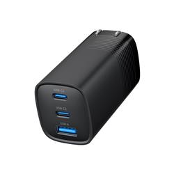 iCAN 65W 3-Port GaN PD Foldable Wall Charger(Open Box)