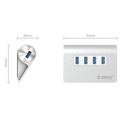 ORICO 4-Port SuperSpeed USB 3.0 Hub with 100cm Cable