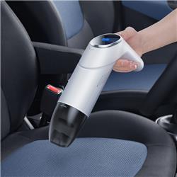 HOCO ZP6 Speed Portable Car Vacuum Cleaner | White| 4000 mAh| 4300pa| 120mL Dust Bin(Open Box)