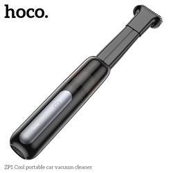 Aspirateur portable pour voiture Cool HOCO ZP1 | noir-gris | 4000 mAh| 5000 pa| bac à poussière 120 ml