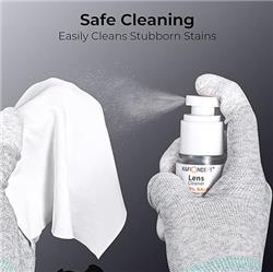 K&F Concept SKU.1918 15-in-1 Cleaning Kit (2 Pieces Vacuum Cleaning Cloth, Cleaning Pen, Silicone Air Blower, 10 Pieces Wet Wip