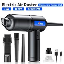 iCAN TAD054 Portable 2 in 1 Vacuum Cleaner and Air Duster.