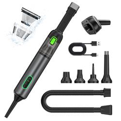 iCAN VC22A Cordless Car Vacuum, Handheld Vacuum with Flexible Hose.