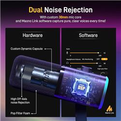 MAONO PD100X USB/XLR Dynamic Microphone