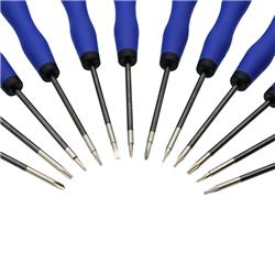 King'sdun KS-666-12 12 Pieces Precision Screwdriver Set for Repairing Mobile Phone, Computer, Camera, Console, TV and Projector