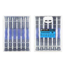 King'sdun KS-666-12 12 Pieces Precision Screwdriver Set for Repairing Mobile Phone, Computer, Camera, Console, TV and Projector