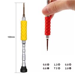 King'sdun KS-8414 14 Pieces Precision Screwdriver Kit for Repairing iPhone, HUAWEI and Samsung.