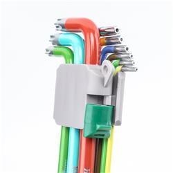 King'sdun KS-202010 9 Pieces S2 Medium-length T-shaped Wrench Set.