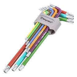 King'sdun KS-202010 9 Pieces S2 Medium-length T-shaped Wrench Set.