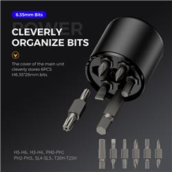 Ensemble de tournevis électriques 14 en 1 UF-TOOLS, pour la réparation électronique.